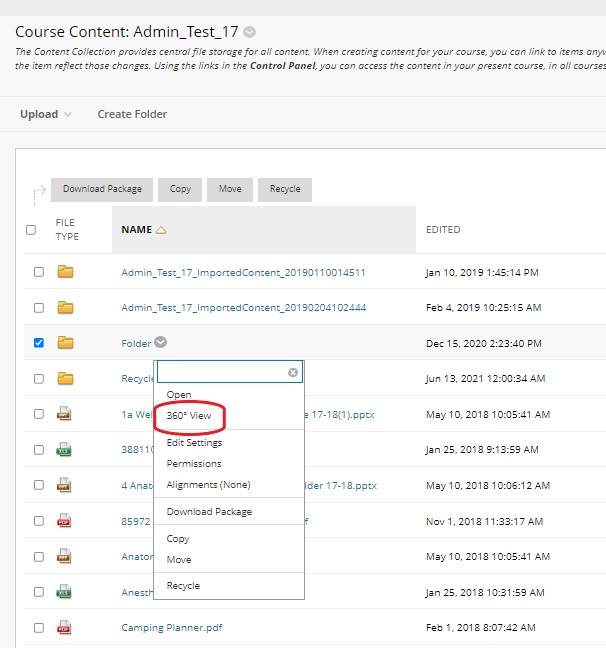 Blackboard Course Size Limits BCM